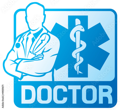 Nowoczesny obraz na płótnie medical doctor symbol