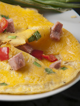 Omlette With Ham