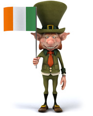 Wall Mural - Irish leprechaun