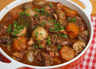 Sticker - French Beef Bourguignon Stew