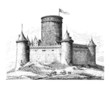 Medieval Castle - Chateau - Schloss - 13th century