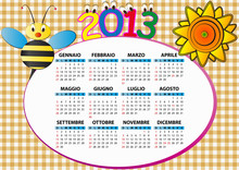 2013 Bee And Sunflower Italian