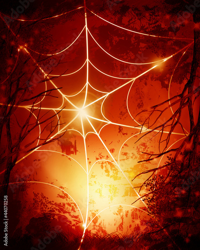Board z aluminiowym obramowaniem Tło halloween