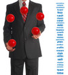 Juggling Businessman