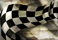 Background Horizontal Checkered, Old-style Vector