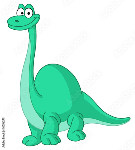 Naklejka ścienna Brontosaurus dinosaur