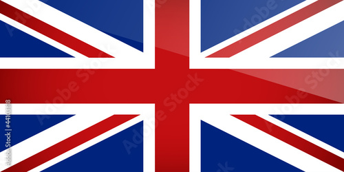 Naklejka samoprzylepna Flaga wielkiej brytanii. 