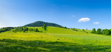 Fototapeta Uliczki - Panorama with hill