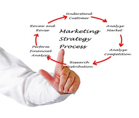 Canvas Print - Presentation of marketing strategy