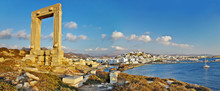 Panorama Of Naxos Island, Greece