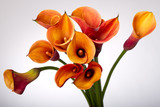Bouquet of Orange Calla lily