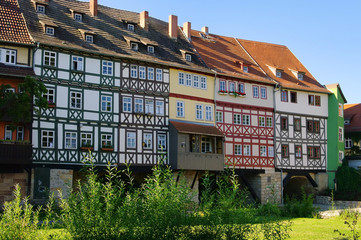 Wall Mural - Erfurt Krämerbrücke - Erfurt Kraemerbruecke 15