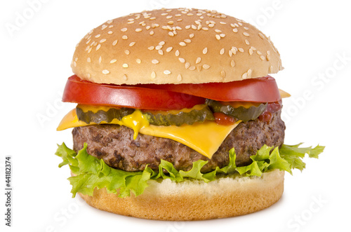 Naklejka samoprzylepna Cheeseburger