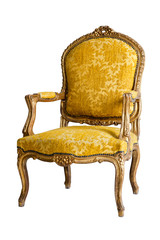 luxury Yellow Armchair