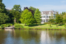 Large White Villa On A Waterside