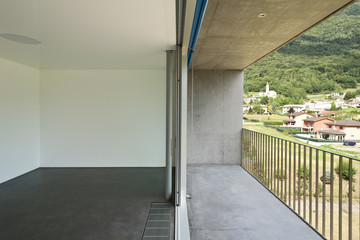 Sticker - interior, view of a modern hotel room