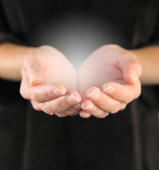 Canvas Print - holding energy