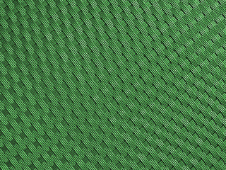 Green wicker background