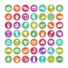 big set of food  icons 4