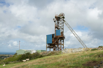 Wall Mural - Mine head.