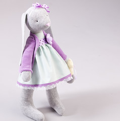 Wall Mural - Soft toy rabbit