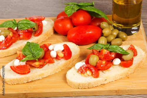 Tapeta ścienna Bruschetta