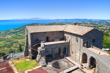 Rocca dei Papi. Montefiascone. Lazio.  Italy.