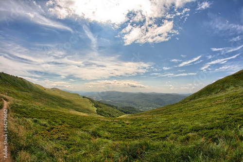 Naklejka samoprzylepna Bieszczady