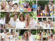 © spotmatikphoto - Happy Families Having Fun Inside, Outside & Eating