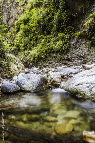 Obraz na płótnie canvas Canyon doliny cupe - sersale, kalabria, włochy
