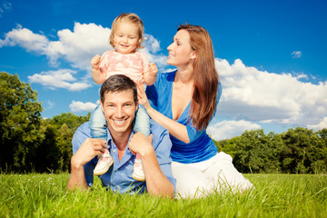 Wall Mural - familie