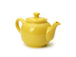 yellow tea pot