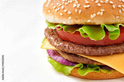 Naklejka samoprzylepna Burger