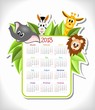 calendar 2013 with animals
