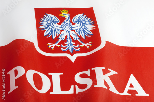 Board z aluminiowym obramowaniem Flaga Polski
