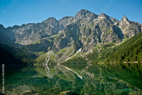 Nowoczesny obraz na płótnie Morskie Oko