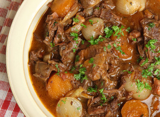 Wall Mural - Beef Bourguignon Stew