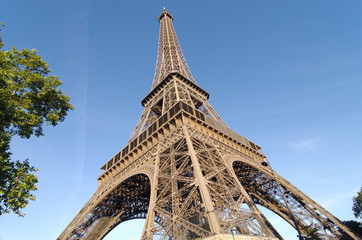 Wall Mural - sous la tour eiffel