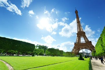 Eiffel tower in Paris, France