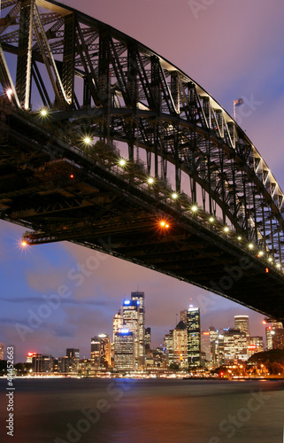 Obraz na płótnie canvas dwuczęściowy "dyptyk" Sydney Harbour Bridge