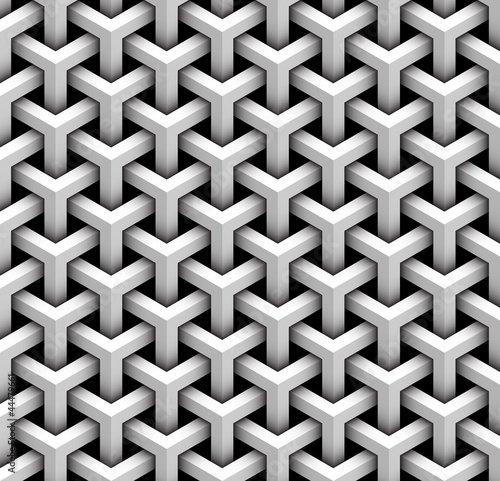 Naklejka - mata magnetyczna na lodówkę Seamless texture pattern