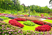 Mae Fah Luang Garden,locate On Doi Tung,Thailand