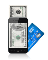 Aufkleber - Mobile payment concept