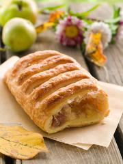 Canvas Print - apple strudel