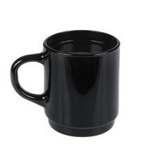 Wall Mural - Black coffee mug