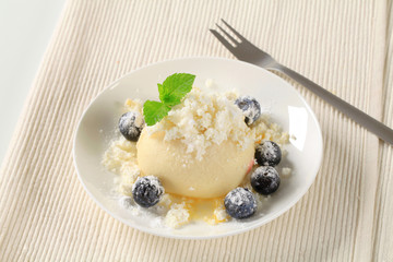 Wall Mural - blueberry dumpling