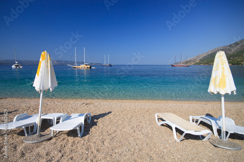 Spiaggia Di Zlatni Rat Bol Croazia Buy This Stock
