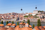 Fototapeta Uliczki - View of Douro river at Porto, Portugal