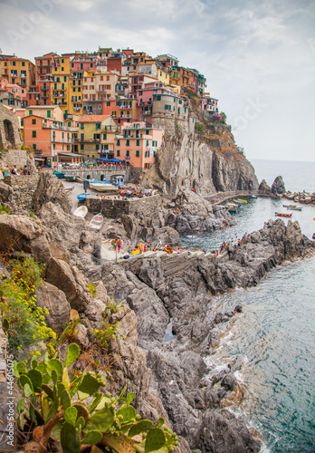 Naklejka na szybę Manarola, Cinque Terre, Italy