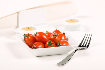 Wall Mural - Tomato in a bowl